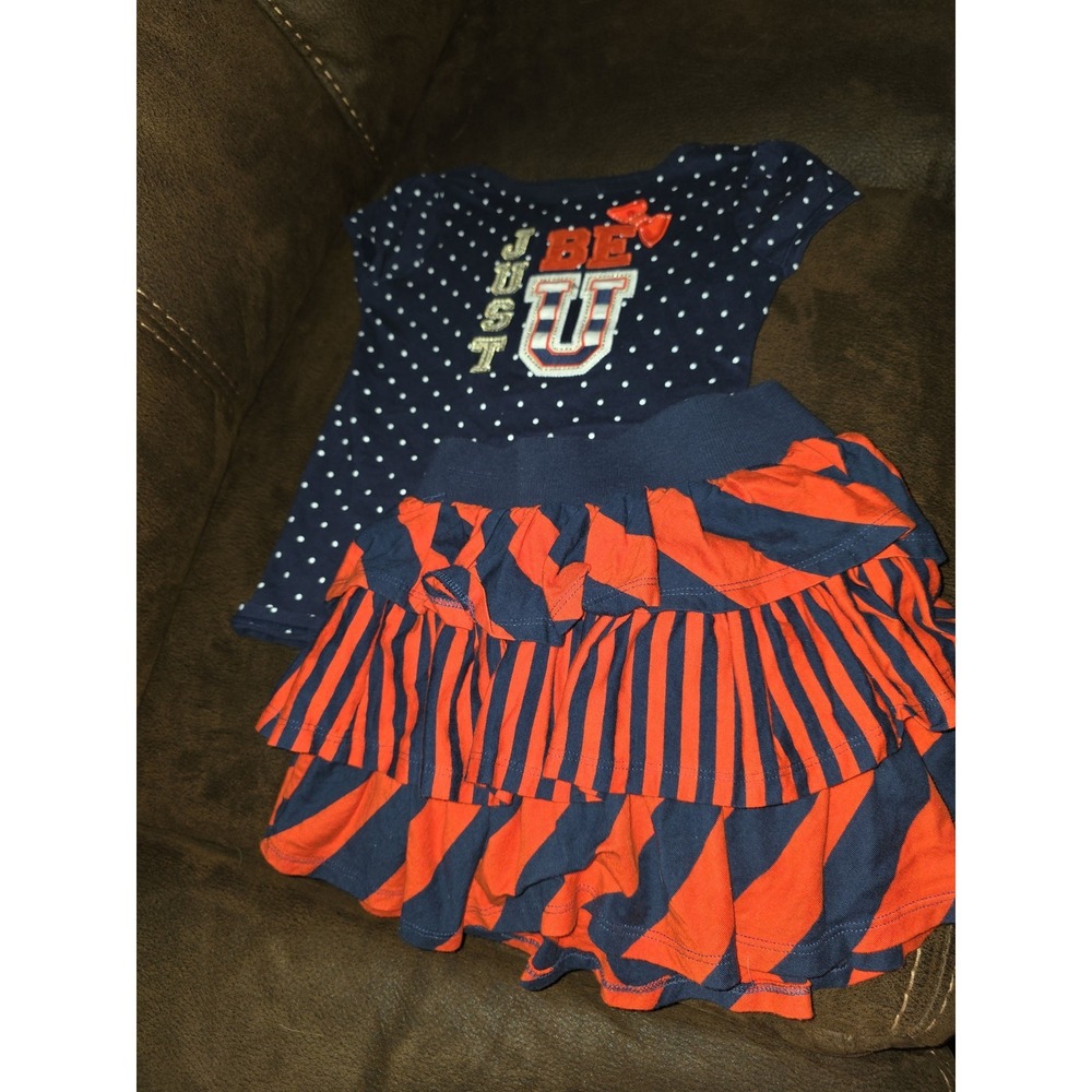 Gymboree prep perfect just b you top and skort size 6